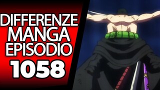 ONE PIECE EP 1058: DIFFERENZE ANIME E MANGA | SCOPRIAMOLE INSIEME