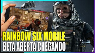 RAINBOW SIX MOBILE LANÇAMENTO, BETA ABERTA CHEGANDO EM BREVE