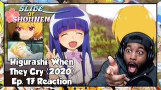 Higurashi: When They Cry Episode 17 Reaction | I CAN'T BELIEVE SHE WAS THE VILLAIN ALL ALONG!!!
