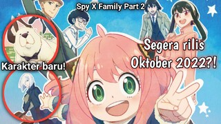 Kapan Spy X Family Part 2 rilis? Tanggal rilis Spy X Family Part 2