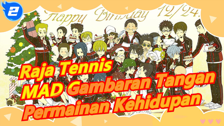 [Raja Tennis/MAD Gambaran Tangan] ↑ Permainan Kehidupan ↓_2