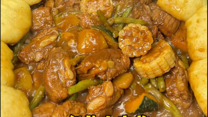 【Panen besar hidangan khas Timur Laut! Yap, di rumah pun kamu bisa menikmati bebas sup panci besi al