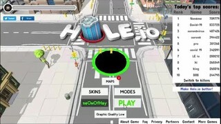 Hole.io - Game Lỗ Đen Vũ Trụ "Ăn Hết" Cả Thành Phố !
