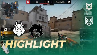 [HIGHLIGHTS] G2 VS SPIRIT | CHALLENGERS STAGE | PGL MAJOR ANTWERP 2022