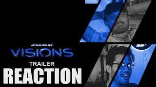 Star Wars: Visions - Trailer REACTION!! (English Dub)