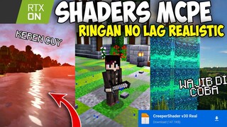 INI DIA ! 2 SHADER MCPE 1.19 RINGAN NO LAG !! COCOK BUAT 2GB RAM - Shader mcpe 1.19 ringan