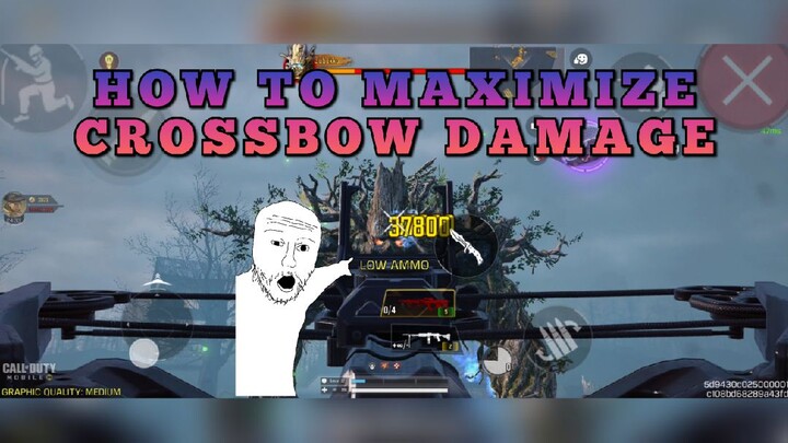 Maximizing Crossbow Damage in Zombies Classic | Call of Duty Mobile
