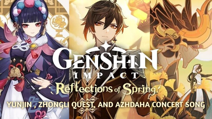 [GENSHIN CONCERT] - ALL EPIC SONG IN GENSHIN CONCERT - REFLETION ON SPRING