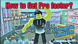 How to Get Pro faster? | Voice reveal? | Strongman Simulator