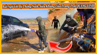 Quanglinhvlogs || Bất Ngờ Với Hệ Thống Tươi Tiêu Siêu Khủng Của Quang Linh Farm