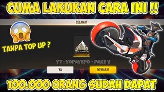 TANPA TOP UP ? CARA DAPAT EMOTE COBRA THE BIKER - GARENA FREE FIRE