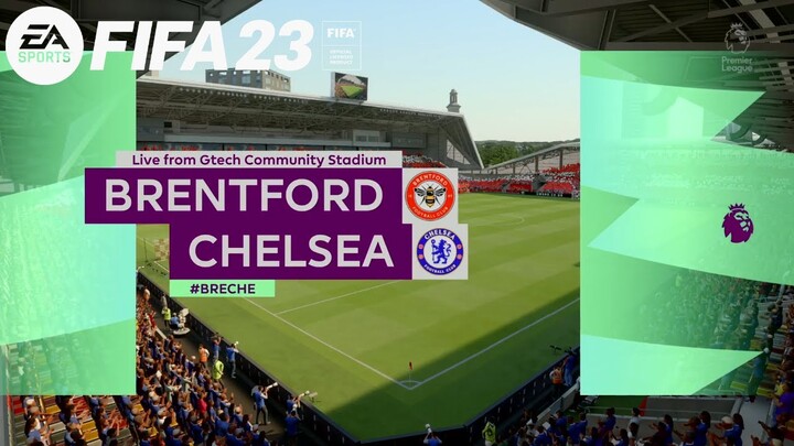 FIFA 23 - Brentford vs Chelsea @ the Gtech Community Stadium #blackweps #fifa23