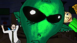 [外星人 助眠]在B-巴尔迪老师教室里做美甲 💅❌📏(feat.外星人近况) 🛸💀动画