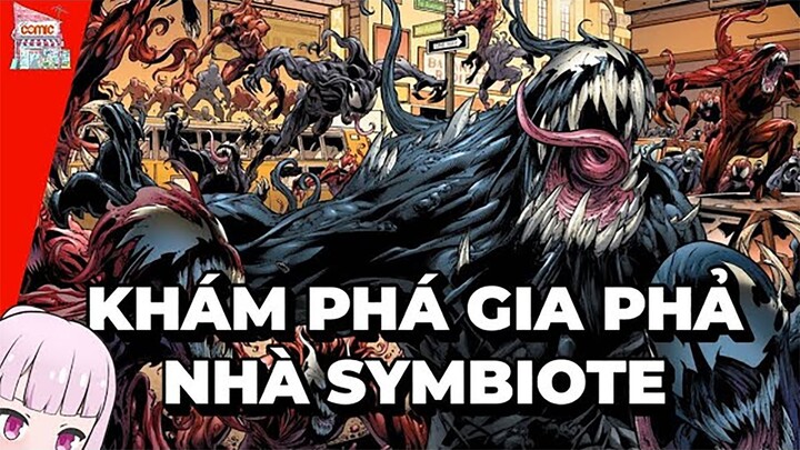 DÒNG DÕI GIA TỘC SYMBIOTE | KIẾN THỨC BÊN LỀ | TẠP HÓA COMIC