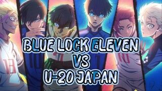 BLUE LOCK VS U-20 JAPAN UPCOMING