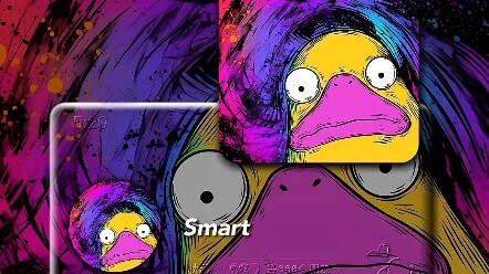 An avatar that looks smart at a glance