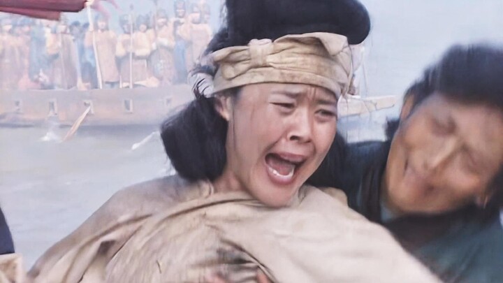 Yang paling pas untuk “Nyanyian Anak-anak Dinasti Han Timur” adalah perempuan berpakaian berkabung t