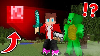 JJ and Mikey Survive a BLOOD MOON Scary Event in Minecraft - Maizen Mizen JJ and Mikey