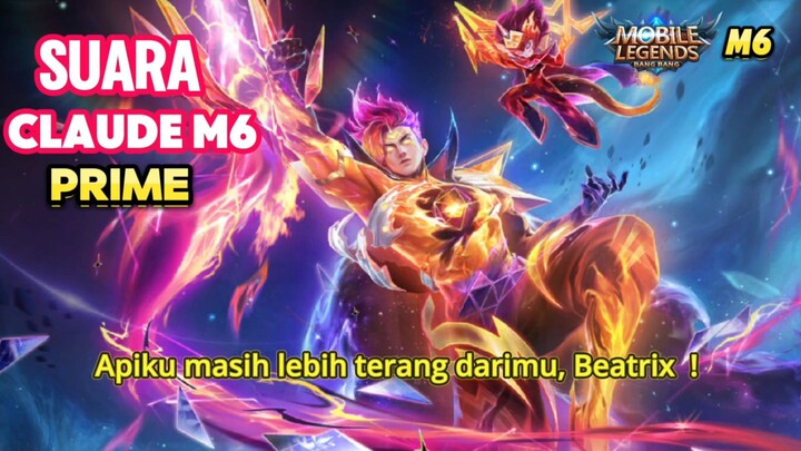 Suara Skin Claude Prime"Cosmic Blaze" Mobile legends