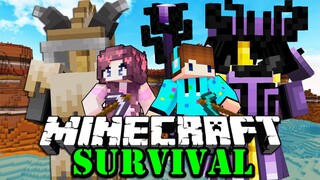 ARMOR KAMBING GEMOY DAN ARMOR SAMURAI BERACUN !! Minecraft Survival Bucin [#41]