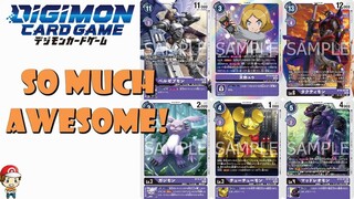 Bagra Army Looks Goooood! MANY Great Purple Digimon Revealed! (Digimon TCG News)