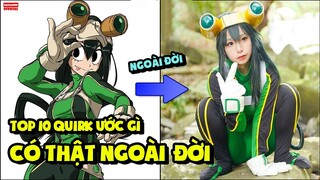 Top 10 Quirk/Năng Lực Mình Ước Gì Có Thật Ngoài Đời Trong My Hero Academia