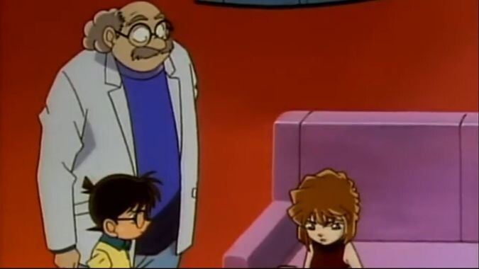 CONAN ปี 3 ตอนที่ 138 ผู้หญิงที่มาจากองค์กรชุดดำ กับคดีฆาตกรรมอาจารย์มหาวิทยาลัย