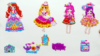 búp bê hình dán công chúa tuyệt đẹp | Princess Doll Stickers