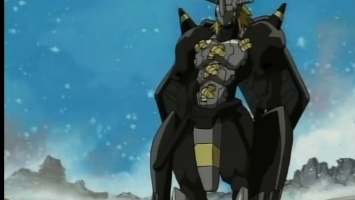Koleksi Digimon-God of War Dark Battle Greymon paling tampan!