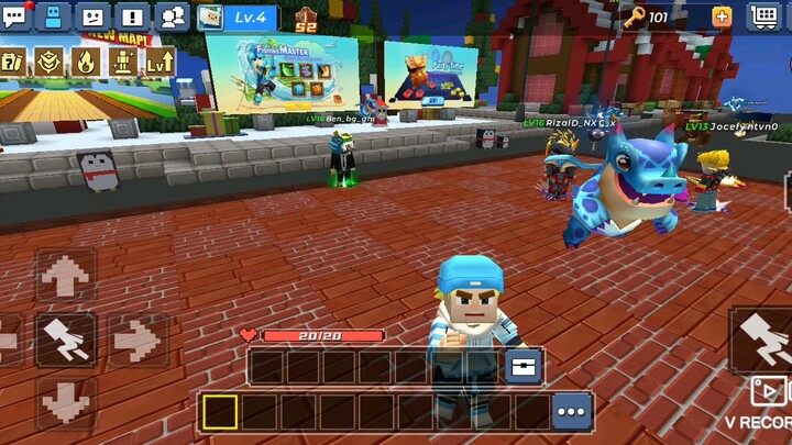 ngày hôm nay tụi mình tiếp tục chơi blockman go bed war