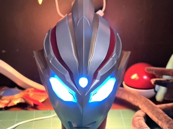 [Prop Commission] The physical helmet of Ultraman Egret is completed!