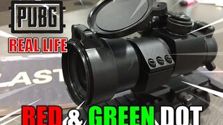 RED & GREEN DOt (Unboxing and Review) - Blasters Mania