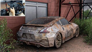 Rebuilding NISSAN 370Z NISMO (Twin Turbo 800HP) - Forza Horizon 5 | Thrustmaster T300RS gameplay