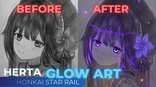 speed paint Herta kuru-kuru [honkai star rail]