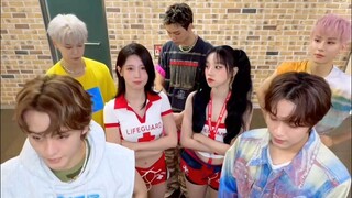 20240720 (G)I-DLE x NCT 127 - Walk + Tantangan Klakson