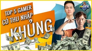 Top 5 Game Thủ Có Thu Nhập Khủng Nhất - Chơi Game Kiếm Tiền | meGAME eSports