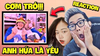 MEOWPEO CÙNG NGƯỜI YÊU REACTION MV ANH HỨA LÀ YÊU PHÁT CƠM TRÓ CỰC MẠNH CỦA PHONG CẬN VÀ SAMMY