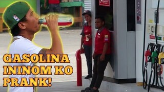 Bumili ako ng Gasolina at ininom ko Prank |Original Public Prank. Laptrip To Pramiss.