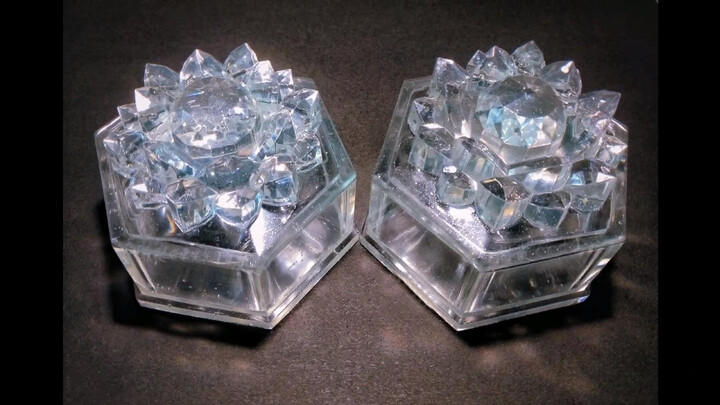 Pembuatan Kotak Penyimpanan Kristal Perak Mahal