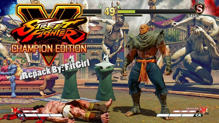 STREET FIGHTER V CHAMPION EDITION.  New Maps & All 42 Characters.