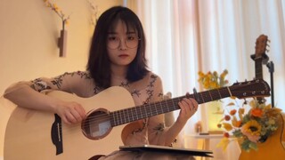 Who learned the guitar for this song! "Untitled" cover Chen Liang