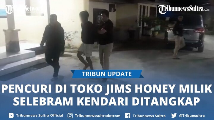 Polisi Tangkap Pencuri Toko Jims Honey Kendari Sultra Milik Selebgram Yunita Triyana