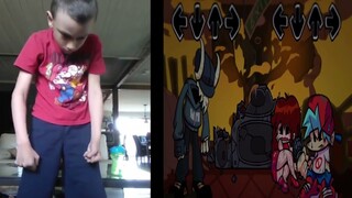 [FNF meme] FNF人物最强模仿者 loukazik 对比合集