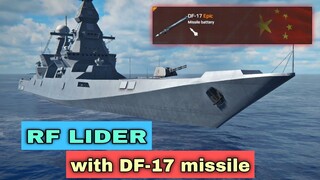 Modern Warships: FULL DF-17 in RF LIDER destroyer. online gameplay
