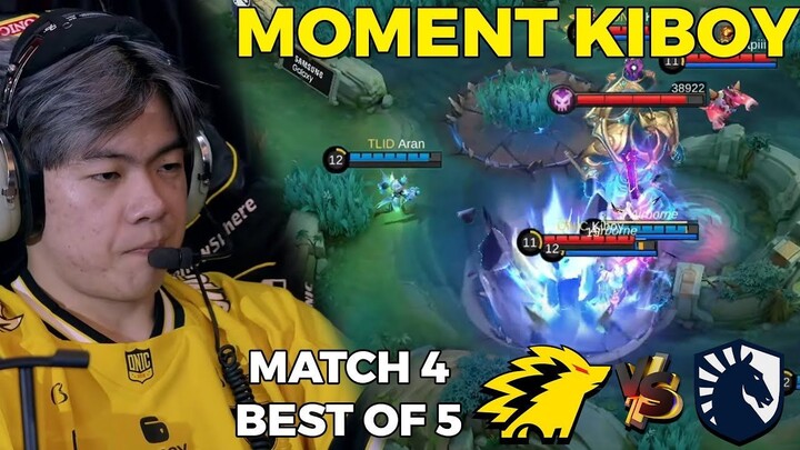 MOMENT BY KIBOY!! GARA2 INI ONIC LANGSUNG MEMBALIKAN KEADAAN!! TLID VS ONIIC MAT