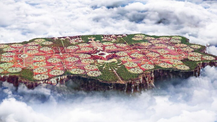 Future humans live in a "heavenly paradise," only to be awakened by a mysterious energy and realize 