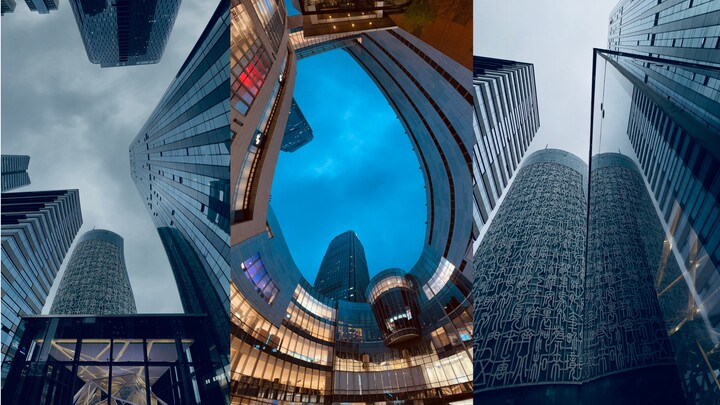 【دورة تصوير】 كيف تلتقط صورًا مميزة للمباني الشاهقة في الأيام الممطرة (مع إعدادات التصحيح اللوني الأص