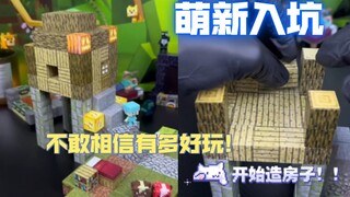 minecraft新手小屋教程，真不敢想象有多好玩!