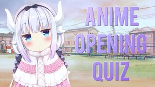 Anime Opening Quiz (Full Versions) - 50 Openings