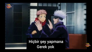 Jujutsu kaisen funny moments (Türkçe altyazılı) #jujutsukaisen